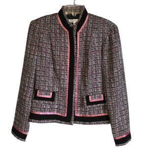 EUC Dress Barn Kasper Style Women's Tweed Blazer